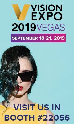 Vision Expo West 2019 September 19-21 - Las Vegas, Booth: 22056